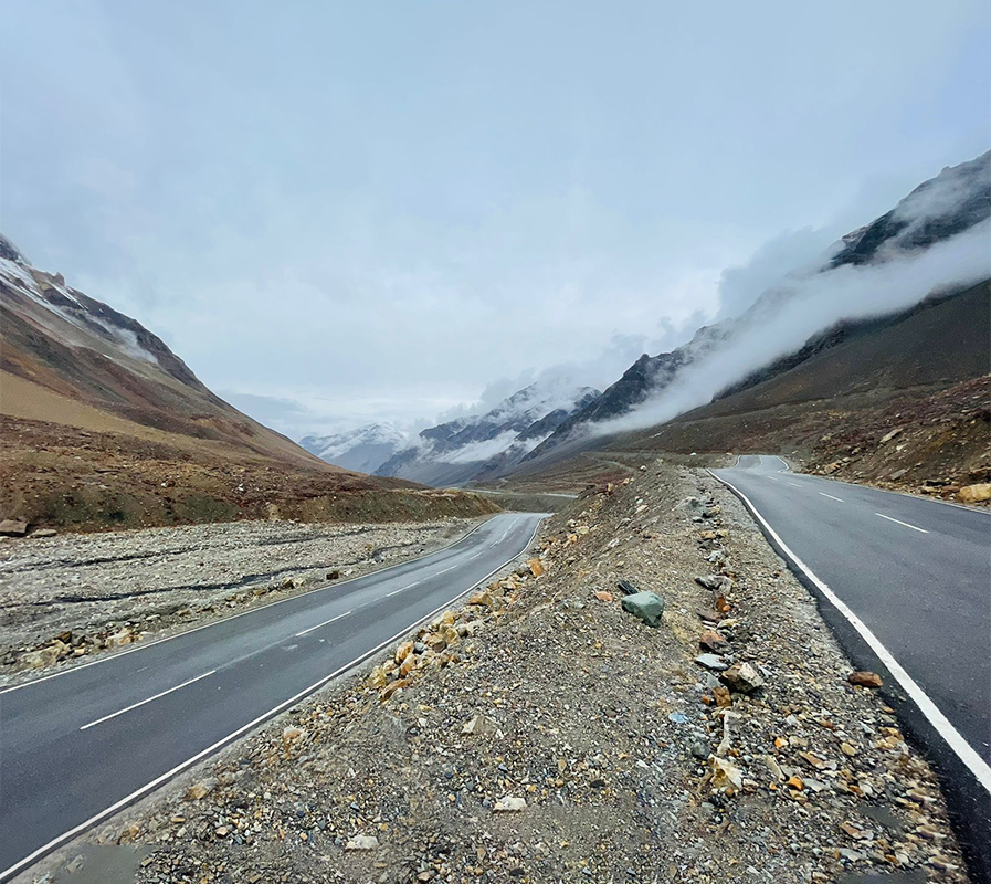 Leh Ladakh tour with Adventures Overland, en-route Jispa