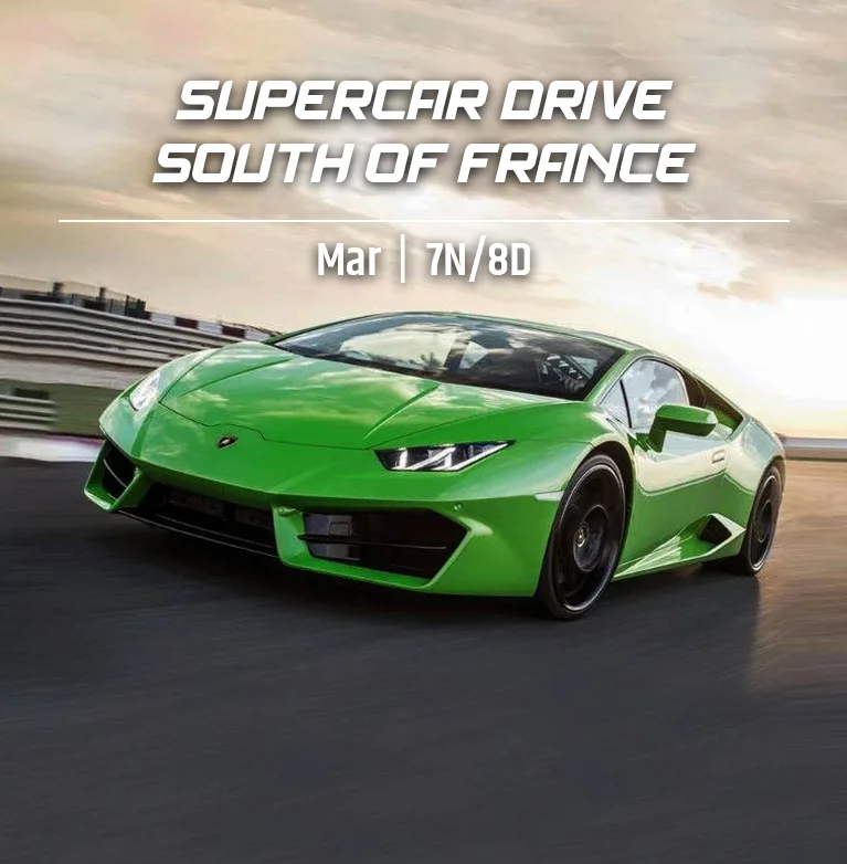 Supercar Drive – South of France