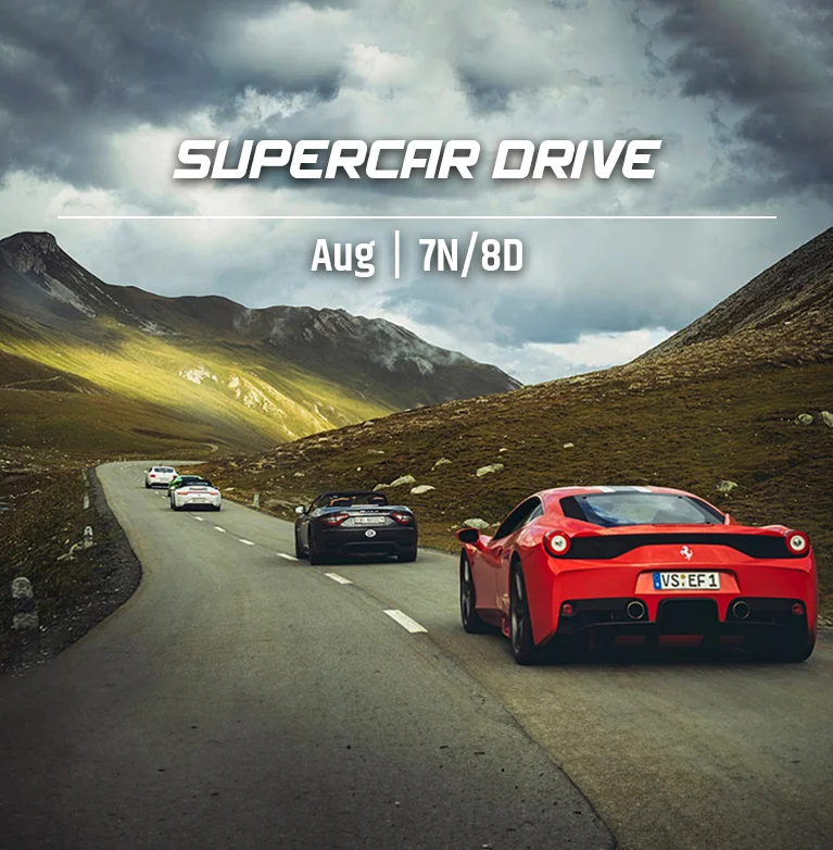 Supercar Drive – The Alps Edition